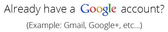 Do you have a google account?