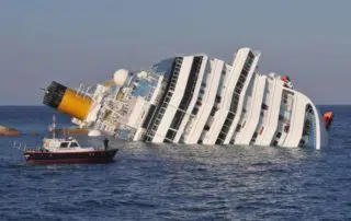 Crusie ship sinking
