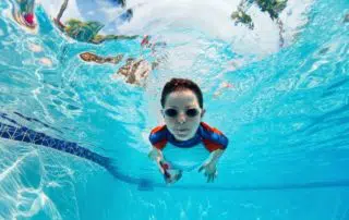Ensuring kids dive and swim safely