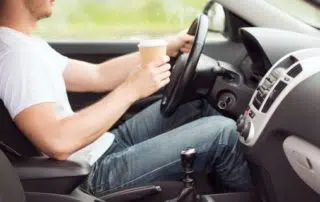 Making sure people are not distracted while driving