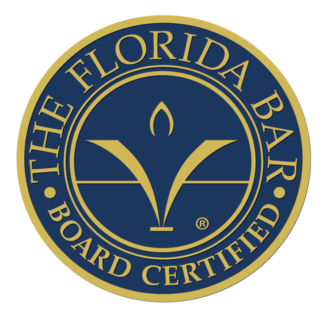 The Florida Bar Board Certified Logo The Florida Bar Board Certified